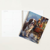 Engelse Springer Spaniel Kerst Feestelijke Periode Planner (Display)