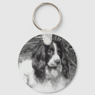 Engelse Springer Spaniel Key Ring Sleutelhanger