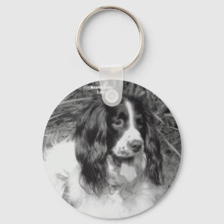 Engelse Springer Spaniel Key Ring Sleutelhanger