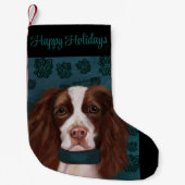 Engelse Springer Spaniel       Kleine Kerstsok (Voorkant)