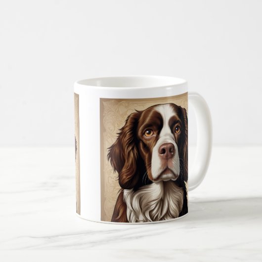 Engelse springer spaniel koffiemok (Voorkant rechts)