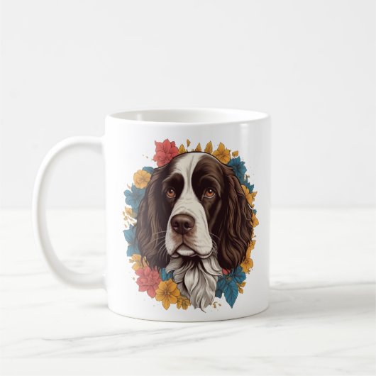 Engelse springer spaniel koffiemok (Links)