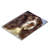 Engelse Springer Spaniel Kunst Notitieboek (Linkerzijde)
