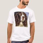 Engelse Springer Spaniel Kunstgeschenken Kleding T-shirt (Voorkant)