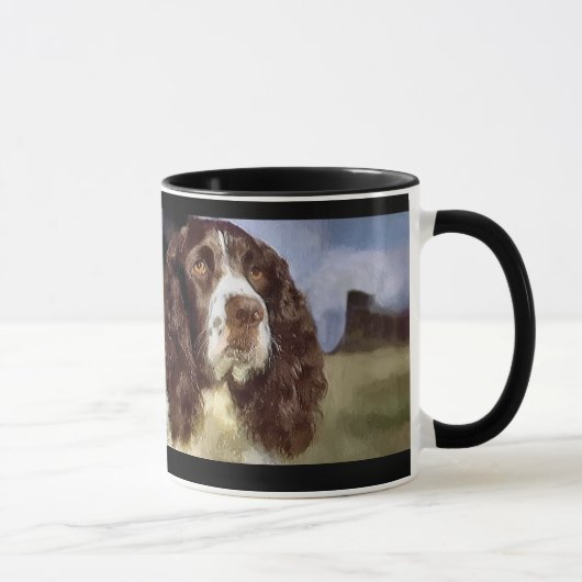 Engelse Springer Spaniel Kunstgeschenken Mokken (Rechts)