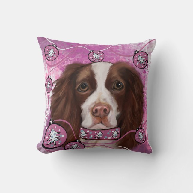 ENGELSE SPRINGER SPANIEL   KUSSEN (Voorkant)