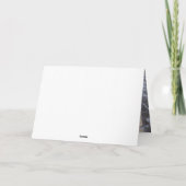 Engelse Springer Spaniel Laat het sneeuwen Kerstmi Kaart (Achterkant)