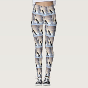 Engelse Springer Spaniel Laat het sneeuwen Kerstmi Leggings