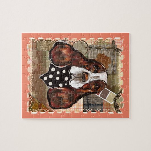 ENGELSE SPRINGER SPANIEL LEGPUZZEL (Horizontaal)