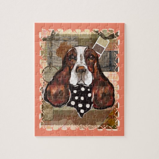 ENGELSE SPRINGER SPANIEL LEGPUZZEL (Verticaal)