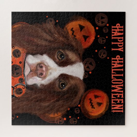 Engelse Springer Spaniel Legpuzzel (Horizontaal)