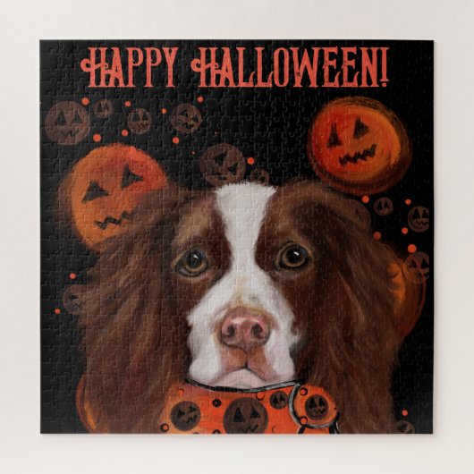 Engelse Springer Spaniel       Legpuzzel (Verticaal)