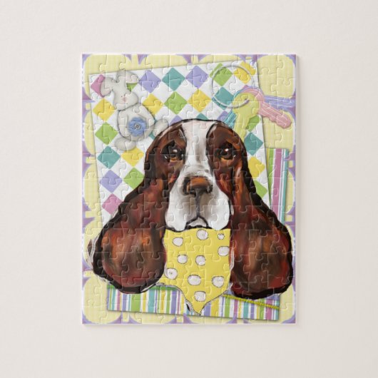 ENGELSE SPRINGER SPANIEL LEGPUZZEL (Verticaal)