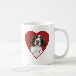 Engelse Springer Spaniel Love Coffee Mok