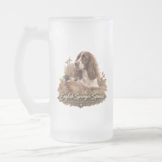 Engelse Springer Spaniel  Matglas Bierpul (Links)