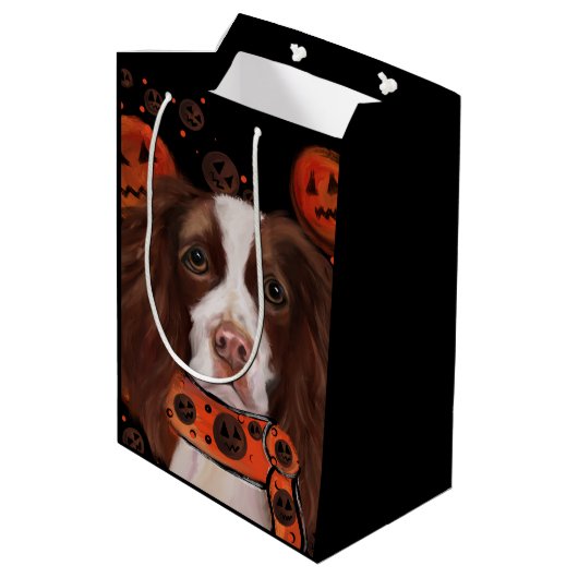 Engelse Springer Spaniel        Medium Cadeauzakje (Achterkant Gekanteld)