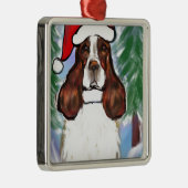 ENGELSE SPRINGER SPANIEL METALEN ORNAMENT (Rechts)
