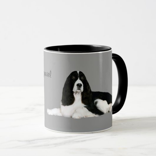 Engelse Springer Spaniel-Mok Mok (Voorkant rechts)