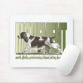 Engelse Springer Spaniel Movement Muismat (Met muis)