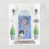 Engelse Springer Spaniel Moving Announement Briefkaart (Voorkant)