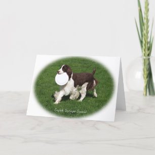 Engelse Springer Spaniel Note Kaart