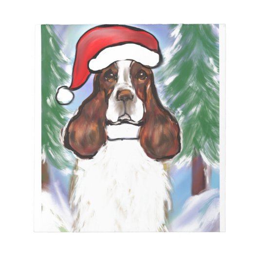 ENGELSE SPRINGER SPANIEL NOTITIEBLOK (Voorkant)