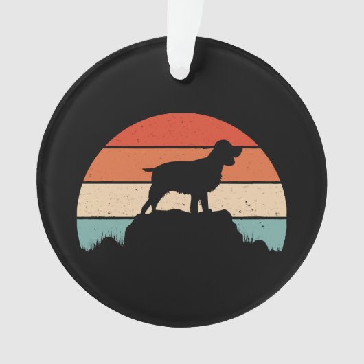 Engelse springer spaniel ornament (voorkant)