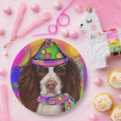 Engelse Springer Spaniel             Papieren Bordje (Feest)