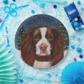 ENGELSE SPRINGER SPANIEL          PAPIEREN BORDJE (Feest)