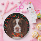 Engelse Springer Spaniel Papieren Bordje (Feest)