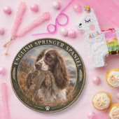 Engelse Springer Spaniel Papieren Bordje (Feest)