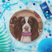 Engelse Springer Spaniel Papieren Bordje (Feest)