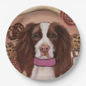 Engelse Springer Spaniel Papieren Bordje (Voorkant)