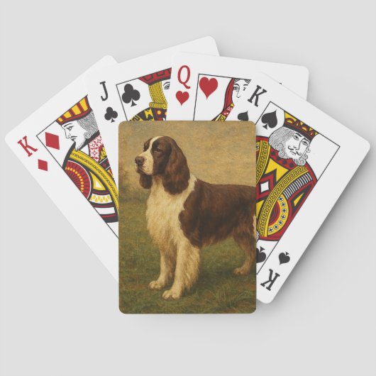 Engelse Springer Spaniel Pokerkaarten (Achterkant)