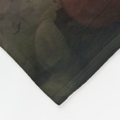 Engelse Springer Spaniel Pompoenen Halloween Scary Fleece Deken (Hoek)