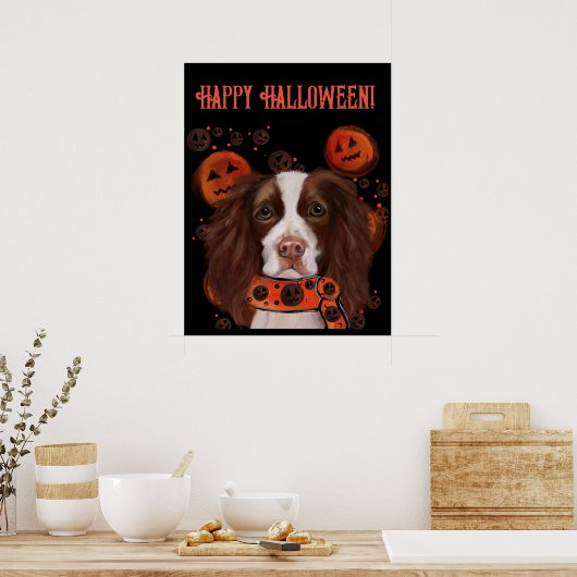 Engelse Springer Spaniel Poster (Keuken)