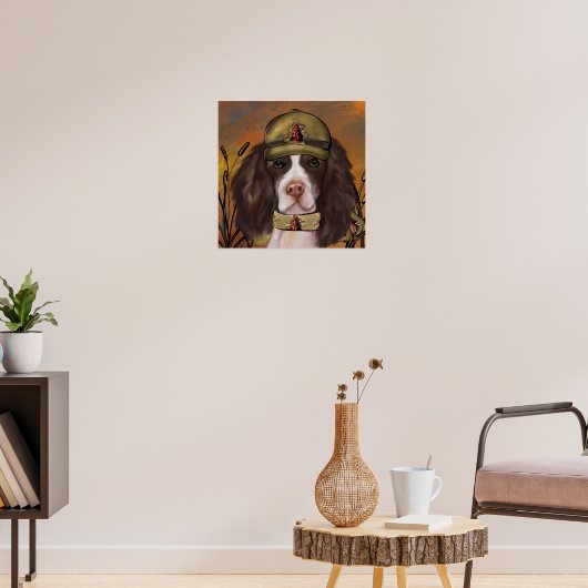 Engelse Springer Spaniel  Poster (Woonkamer 3)