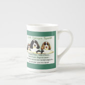 Engelse Springer Spaniel-Puppies Porselein Kop (Rechts)