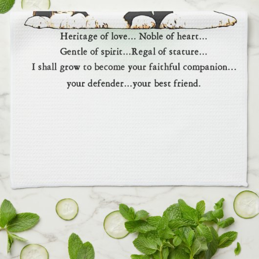 Engelse Springer Spaniel-Puppies Theedoek (Gevouwen)