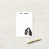 Engelse Springer Spaniel Puppy Post-it® Notes (Op bureau)