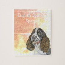 Engelse Springer Spaniel puzzel