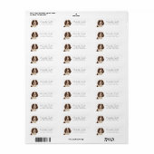 Engelse Springer Spaniel Retouradreslabels Etiket (Full Sheet)