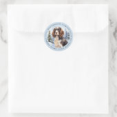 Engelse Springer Spaniel Ronde Stickers (Tas)