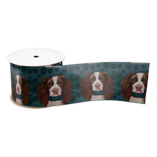 Engelse Springer Spaniel       Satijnen Lint
