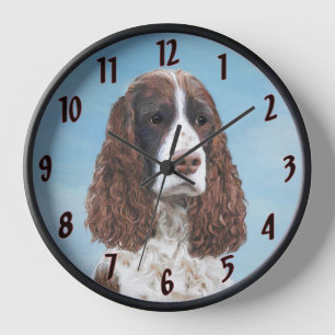 Engelse Springer Spaniel Schilderij Originele Hond
