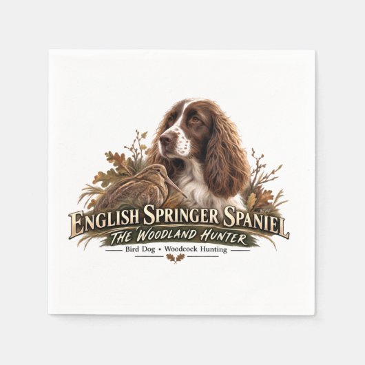 Engelse Springer Spaniel Servet (Voorkant)