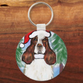 ENGELSE SPRINGER SPANIEL SLEUTELHANGER (Voorkant)