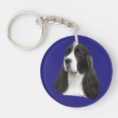 Engelse Springer Spaniel Sleutelhanger (Voorkant)