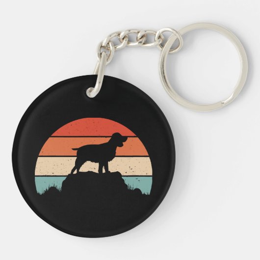 Engelse springer spaniel sleutelhanger (Achterkant)