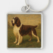 Engelse Springer Spaniel Sleutelhanger (Voorkant)